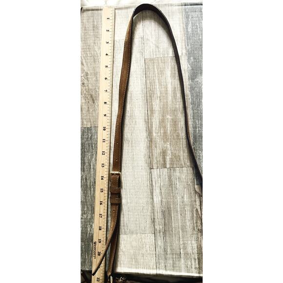 Michael Kors Billy Fringe Suede & Leather Brown Purse Authenticated - Picture 10 of 13